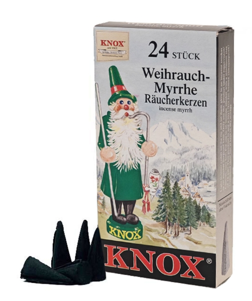 KNOX-Räucherkerzen Weihrauch-Myrrhe