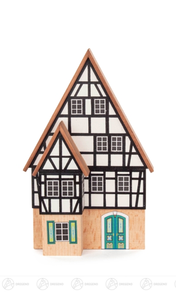 Hintergrundhäusl Städt. Wohnhaus mit EG-Fachwerk