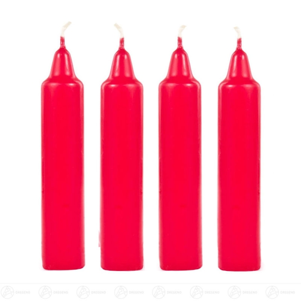 Adventskerzen (AK 4-18) 20.5 mm rot