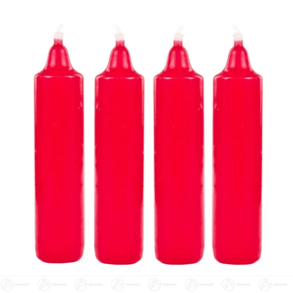 Adventskerzen (AK 4-12) 22.5 mm rot