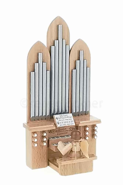 Langrockengel für Orgel natur