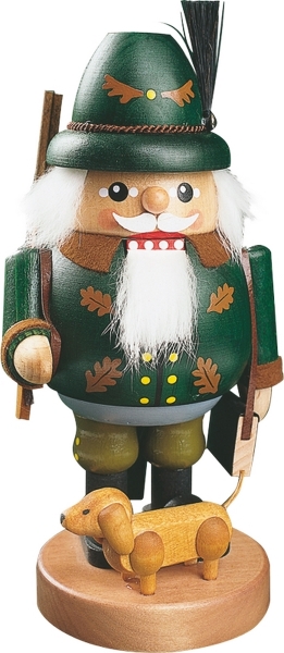 Nussknacker Förster mit Dackel 21 cm
