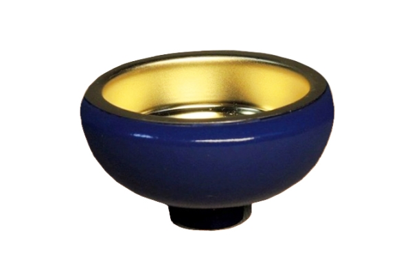 Teelichtadapter für 14 mm Tülleneinsätze blau