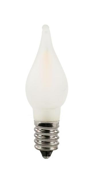 LED-Filament Flammkerze 14-55V/01-0,2W - E10