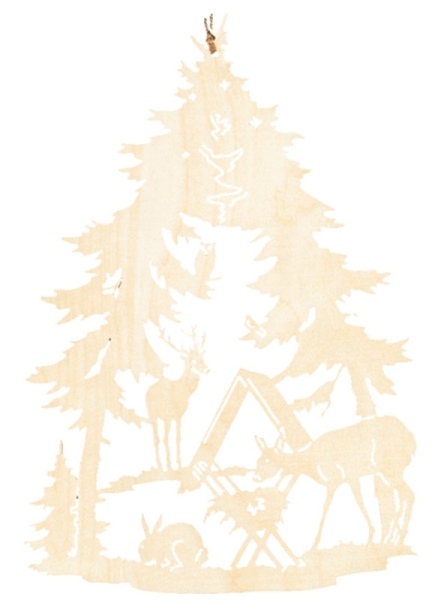 Fensterbild Wildfütterung