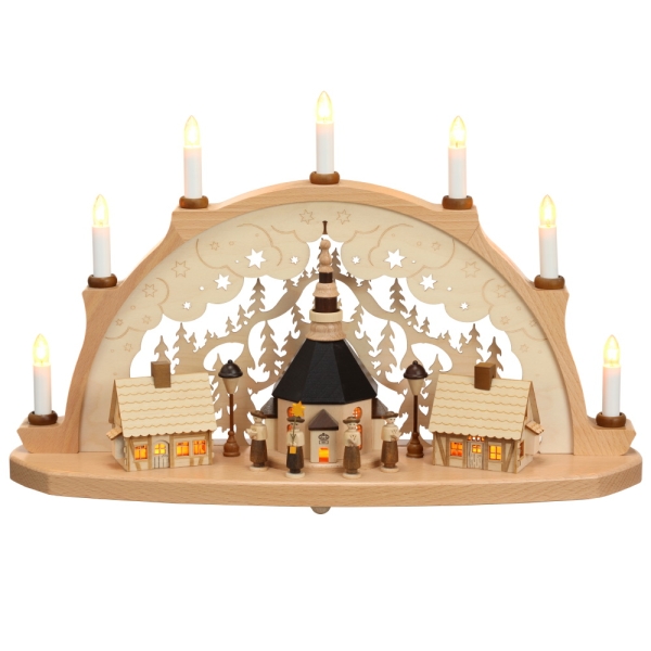 Schwibbogen "Seiffener Kirche"