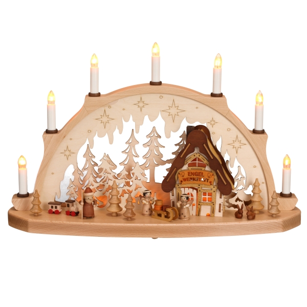 Schwibbogen "Engelwerkstatt"