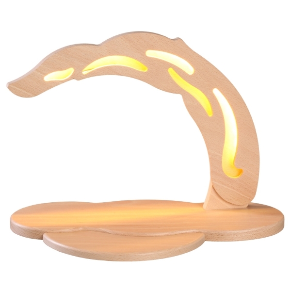 LED-Sockel mit Anleger natur