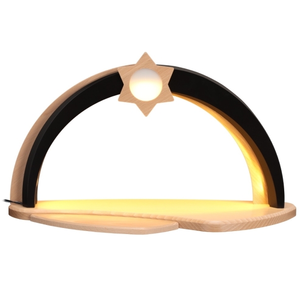 LED-Designbogen natur/braun