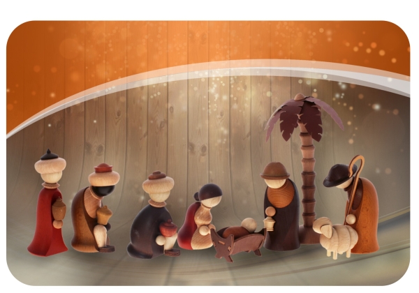 Bestückung "Christi Geburt modern"