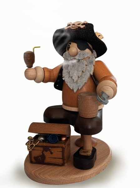 Räucherfigur Pirat