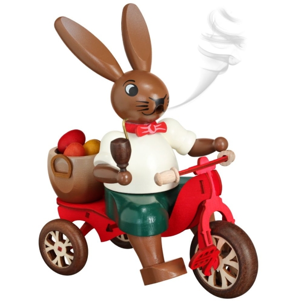 Räucherhase Dreirad