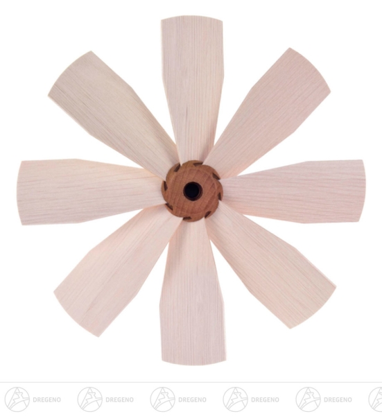 Flügelrad Ø 23 cm - Bohrung 1,5/2,5 mm