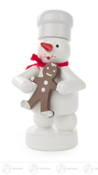 Bäcker-Schneemann mit Pfefferkuchen-Mann